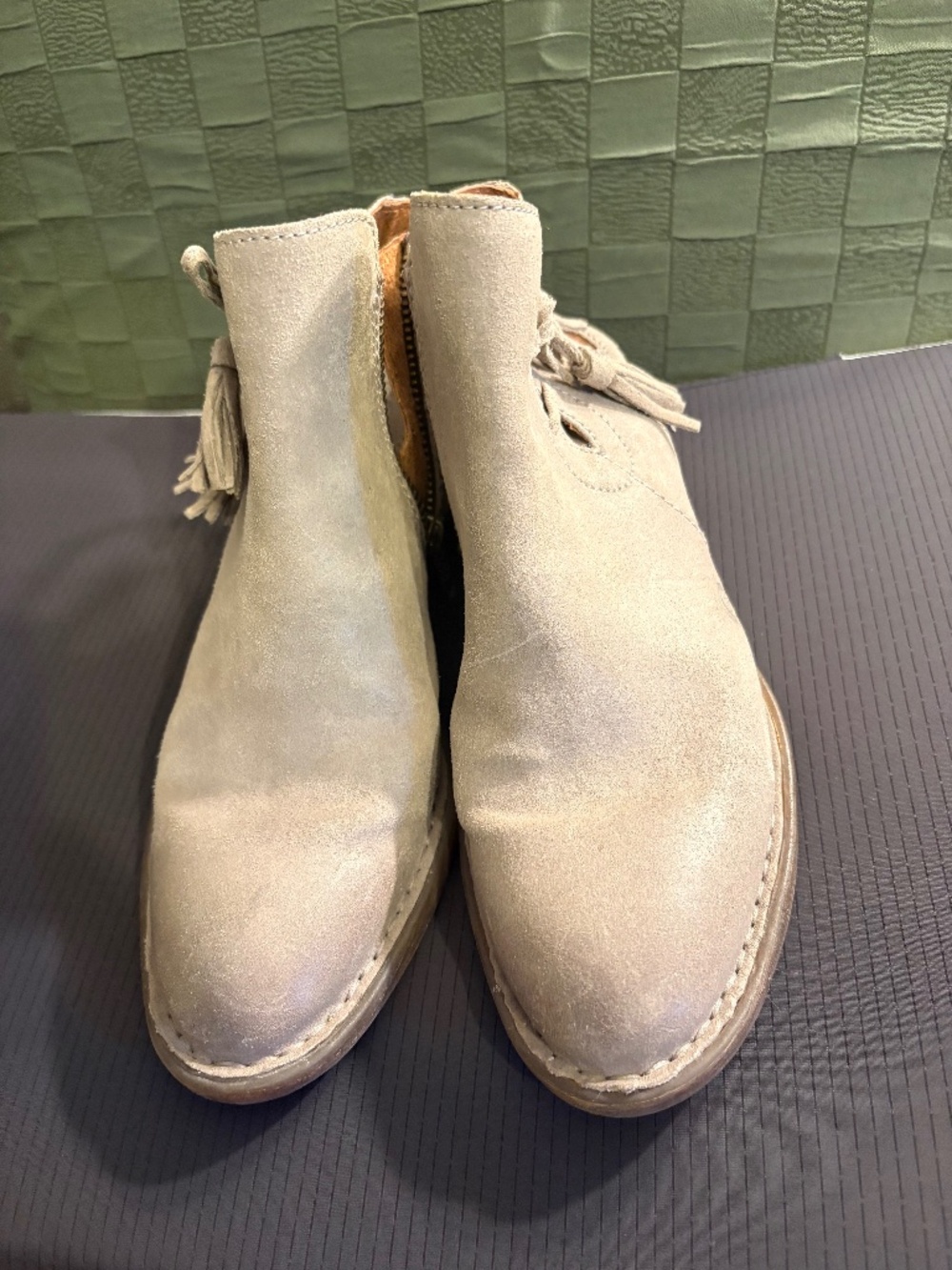 Born Suede Booties Shoes